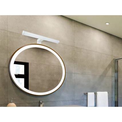Iluminação LED para espelho de casa de banho 8W/230V, 30 cm, IP44, branca