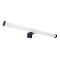 Iluminação LED para espelho de casa de banho LED/10W/230V 45 cm IP44 preta