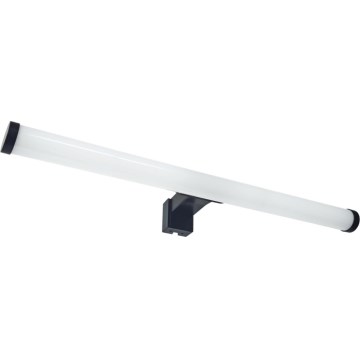 Iluminação LED para espelho de casa de banho LED/10W/230V 45 cm IP44 preta