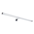Iluminação LED para espelho de casa de banho LED/12W/230V 59,5 cm IP44 cromado brilhante