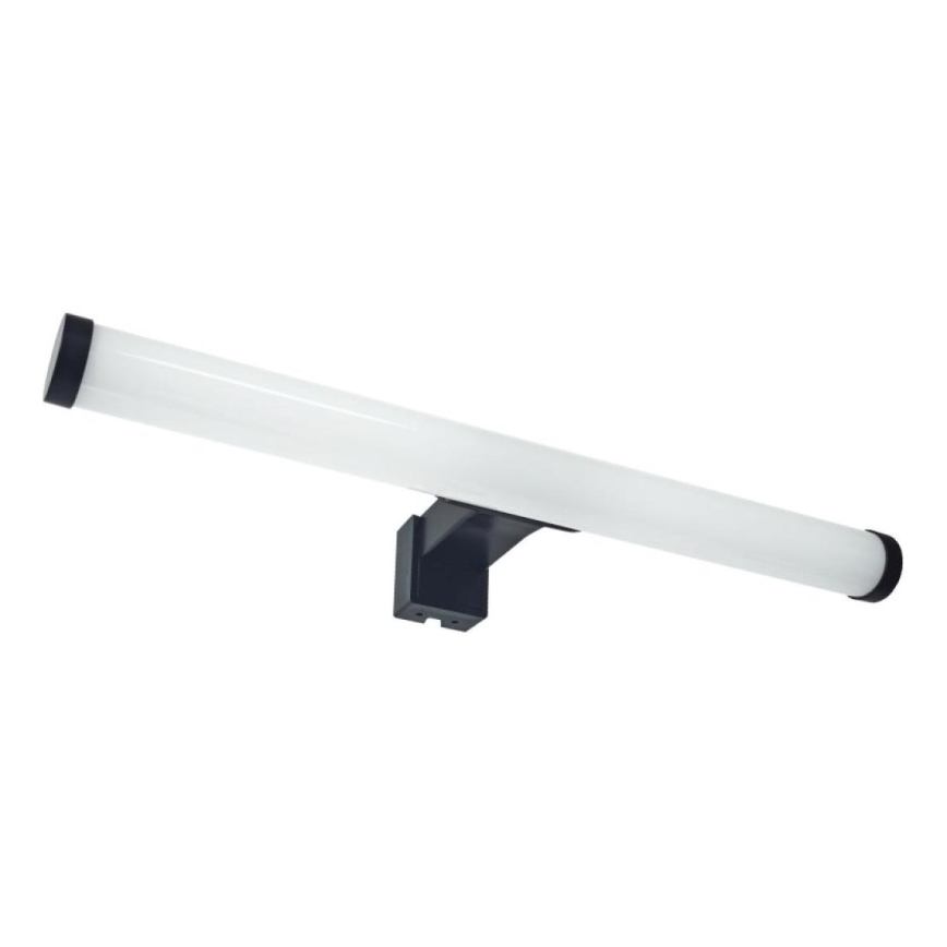 Iluminação LED para espelho de casa de banho LED/8W/230V 30 cm IP44 preta