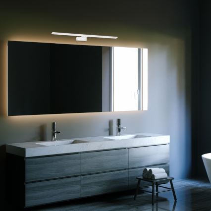 Iluminação LED para espelho de casa de banho SHINE LED/12W/230V 60 cm IP44 branca