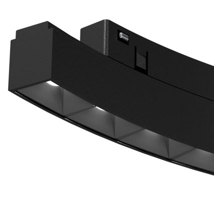 Iluminação LED para sistema de carril MAGNETIC TRACK LED/6W/48V 3000K preto