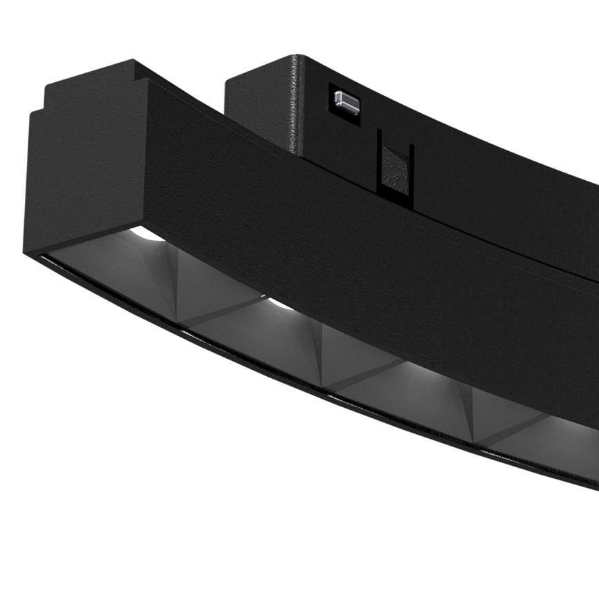 Iluminação LED para sistema de carril MAGNETIC TRACK LED/6W/48V 3000K preto