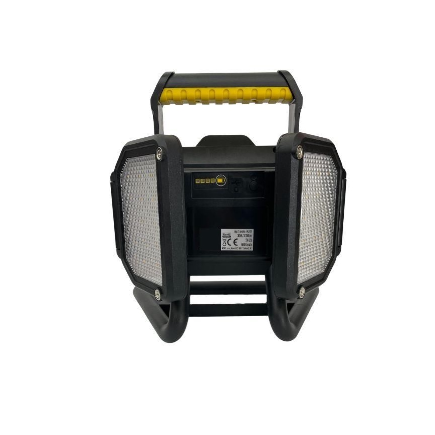 Iluminação LED para trabalho com regulação LED/50W/5V 12000 mAh IP54