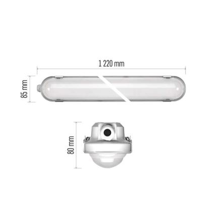 Iluminação LED resistente com regulação MISTY LED/21/26/31/35W/230V 4000K IP66