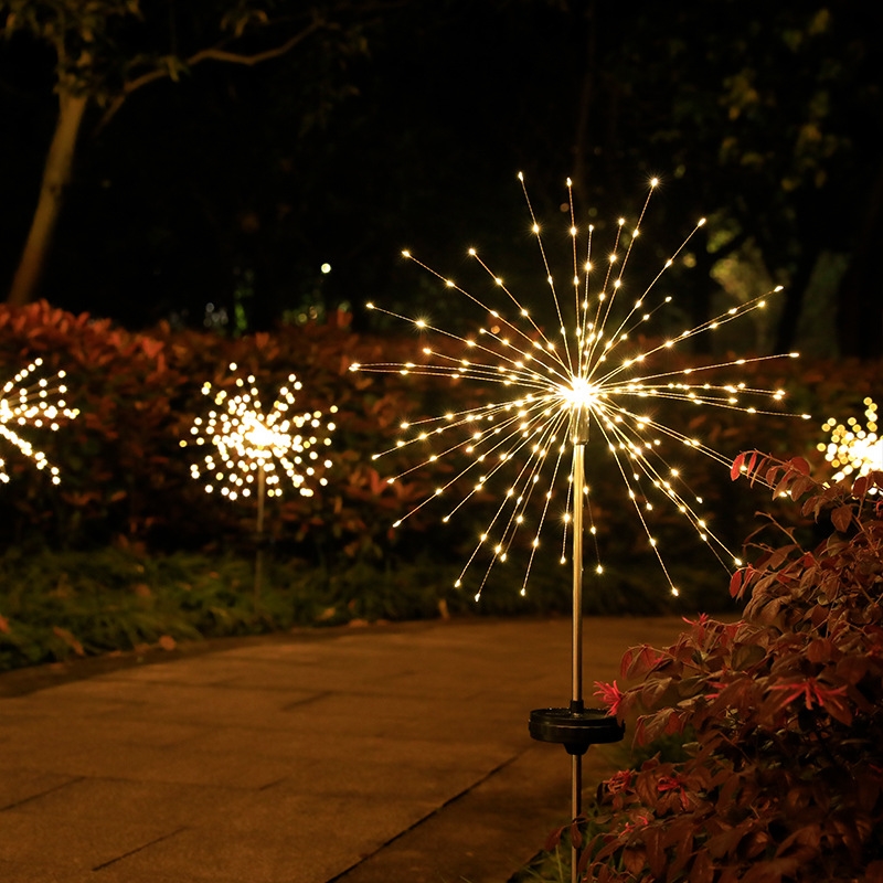 Iluminação LED Solar decorativa 140xLED/1,2V 3000K 84 cm IP44