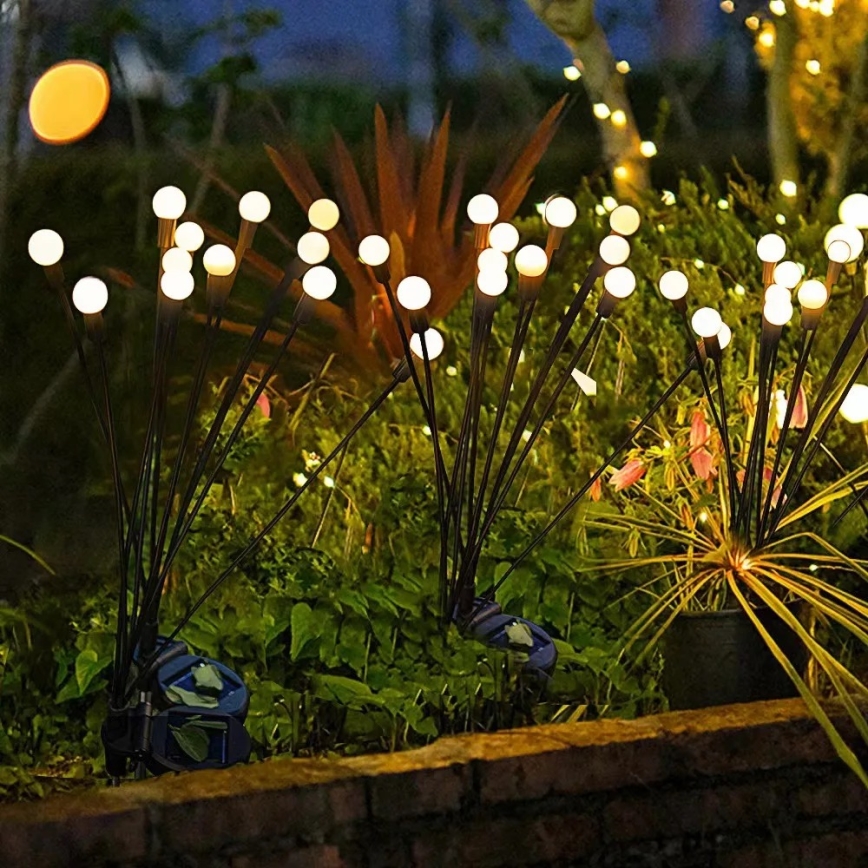 Iluminação LED Solar decorativa 8xLED/1,2V 3000K 73 cm IP44