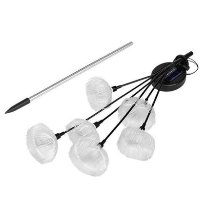 Iluminação LED solar decorativa LED/1,2V 3000K 80 cm 600 mAh IP44