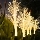 Iluminação LED solar decorativa LED/1,2V 3000K 80 cm 600 mAh IP44