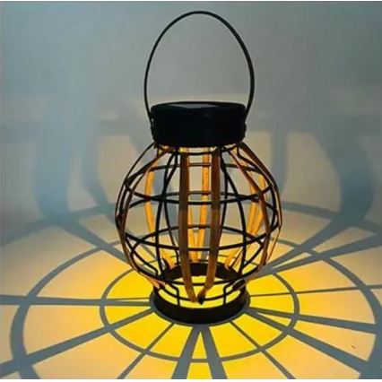 Iluminação LED solar suspensa LED/0,1W/1,2V diâmetro 15 cm