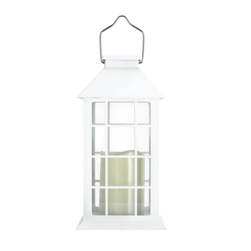 Iluminação LED suspensa solar LED/0,02W/1,2V 1xAA 2700K IP44 200 mAh branco