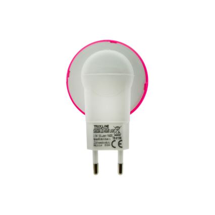 Iluminação noturna de criança LED com um sensor de anoitecer LED/0,5W/230V cogumelo