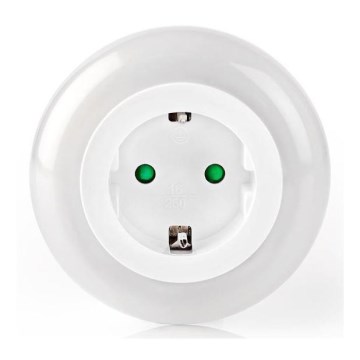 Iluminação noturna LED com sensor LED/0,6W/230V