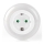 Iluminação noturna LED com sensor LED/0,6W/230V