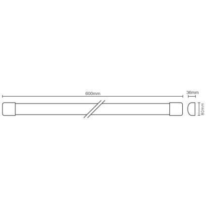 iluminação para armário de cozinha com sensor LED/20W/230V 4000K IP40