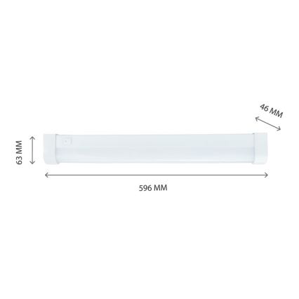 Iluminação para armário de cozinha LED AQUATICA LED/15W/230V 6000K IP44