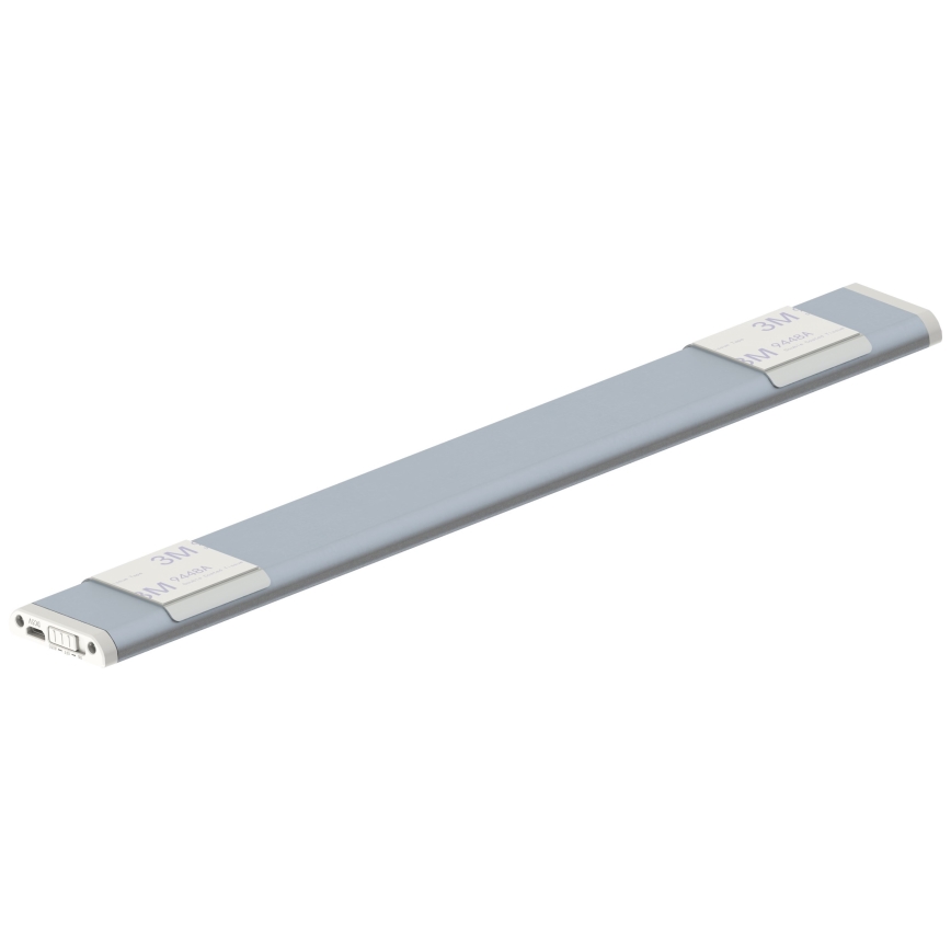 Iluminação para armário de cozinha LED CABINET-4 com sensor PIR LED/1,5W/230V 1100mAh 4000K