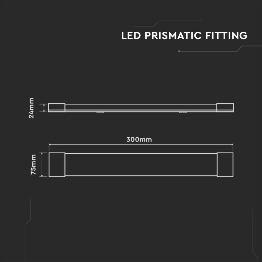 Iluminação para armário de cozinha LED LED/10W/230V 6500K 30 cm