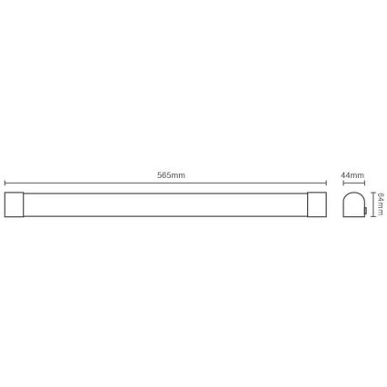 Iluminação para armário de cozinha LED LED/15W/230V IP44