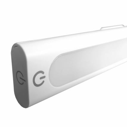 Luz magnética de toque LED para armários de cozinha LED/2,5W/5V USB 2700/4000/6500K 1200 mAh 35 cm branco