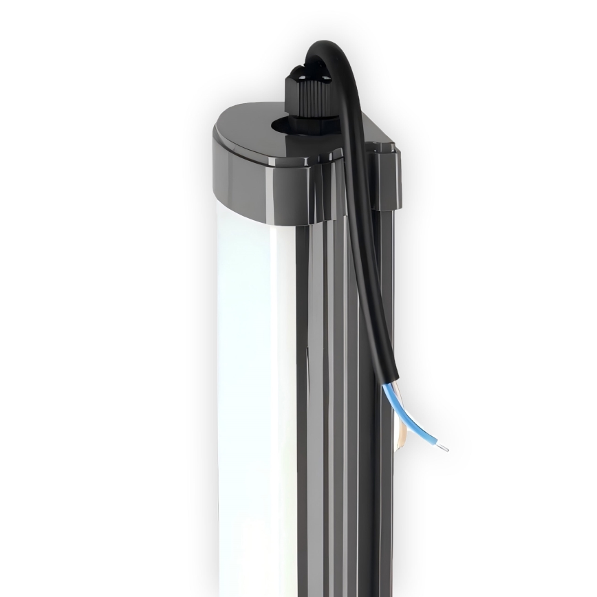 Iluminação para armário de cozinha LED LED/60W/230V 6000K 120 cm IP65 preto
