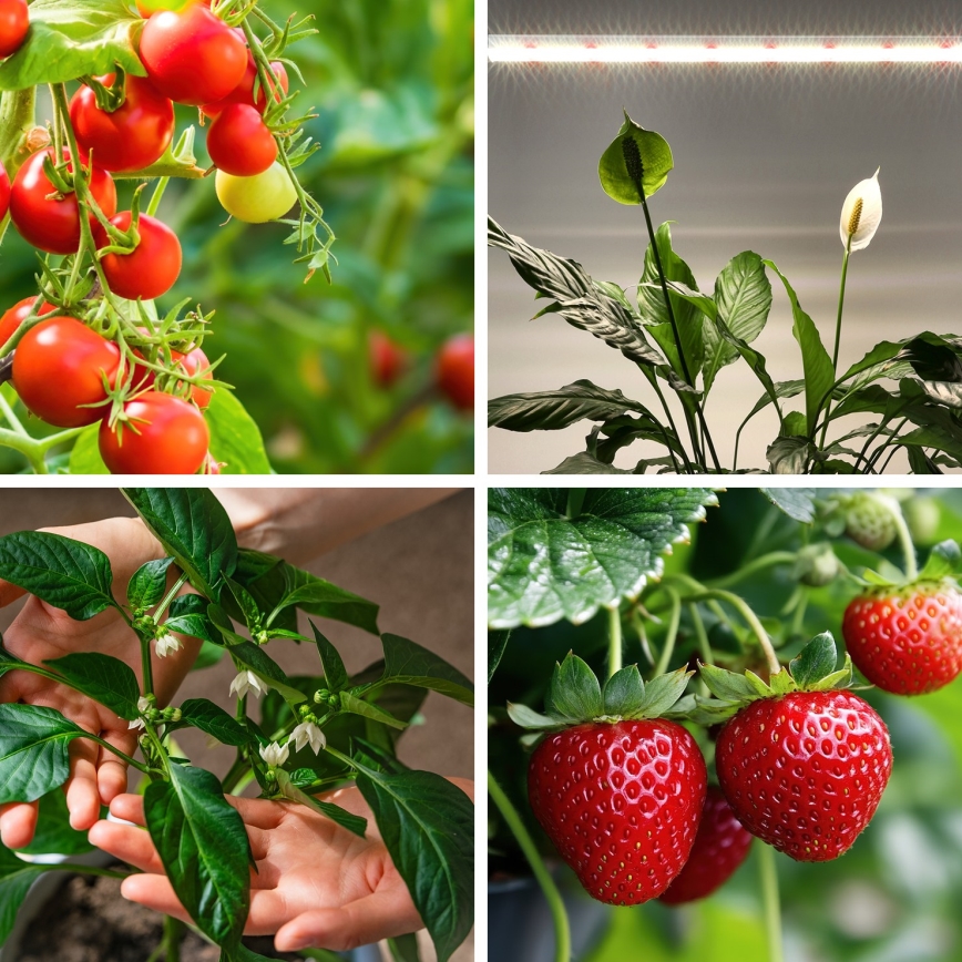 Iluminação para armário de cozinha LED para o cultivo de plantas GROWLY LED/15W/230W