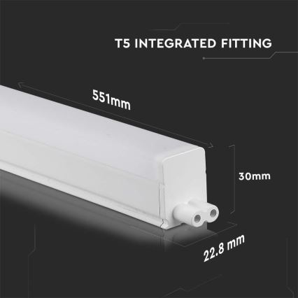 Iluminação para armário de cozinha LED SAMSUNG CHIP LED/7W/230V 4000K 55 cm