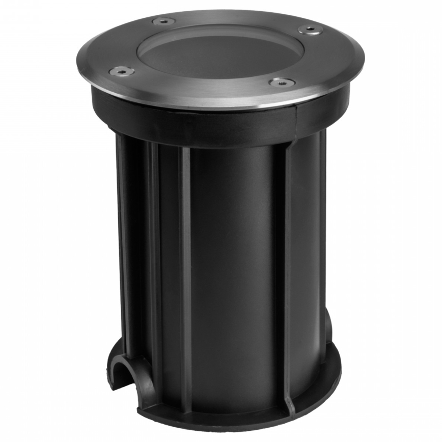 Iluminação para caminho de acesso exterior LUKKA CONNECT 1xGU10/4W/230V IP67 cromado mate redondo