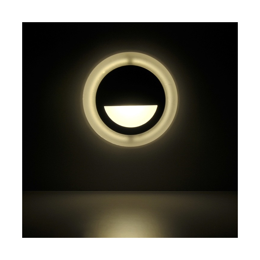 Iluminação para escadas externas LED Q4 LED/3W/230V IP44