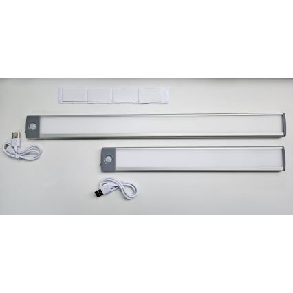 Iluminação para móveis LED com sensor LED/3,5W/5V USB 800 mAh 4200K 46 cm