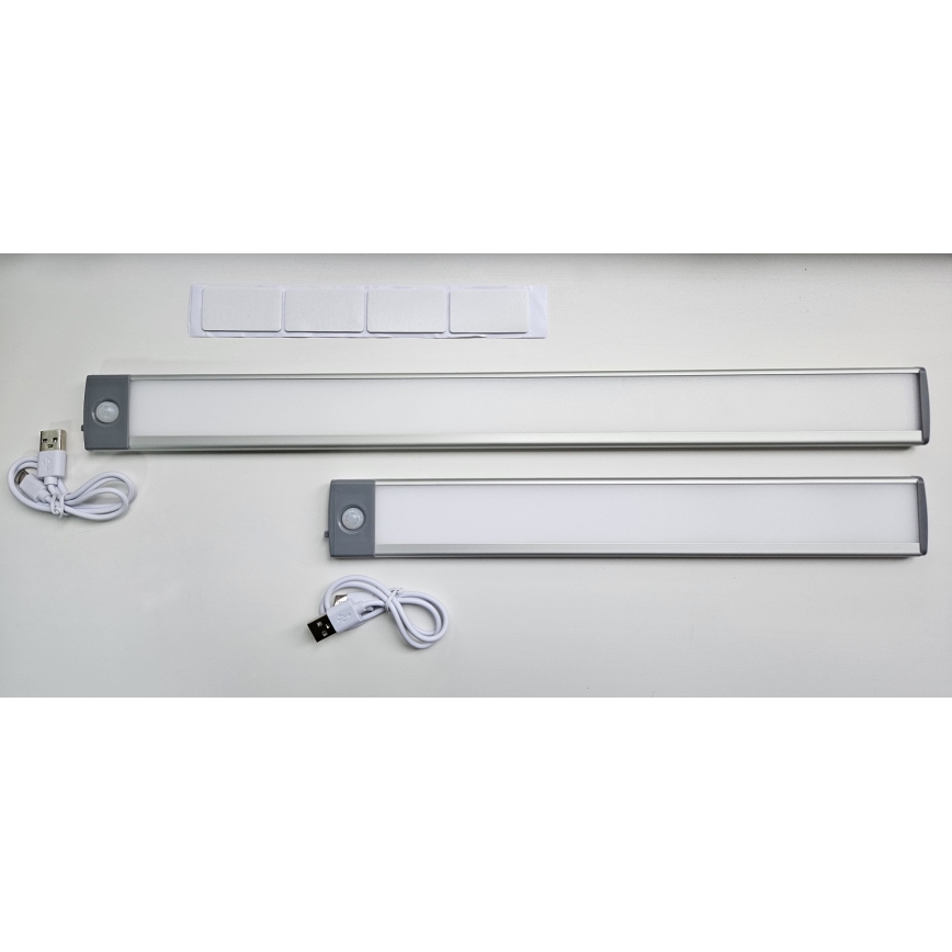 Iluminação para móveis LED com sensor LED/3,5W/5V USB 800 mAh 4200K 46 cm
