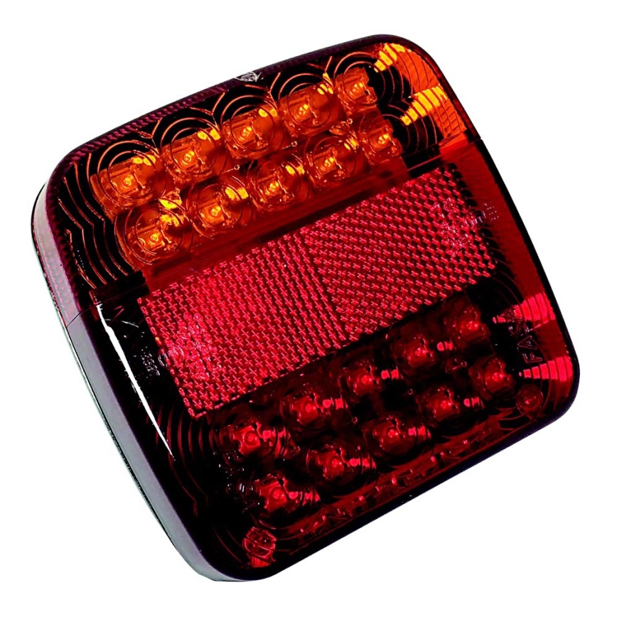 Iluminação posicional LED MULTI LED/1,5W/12V IP67 vermelha/laranja