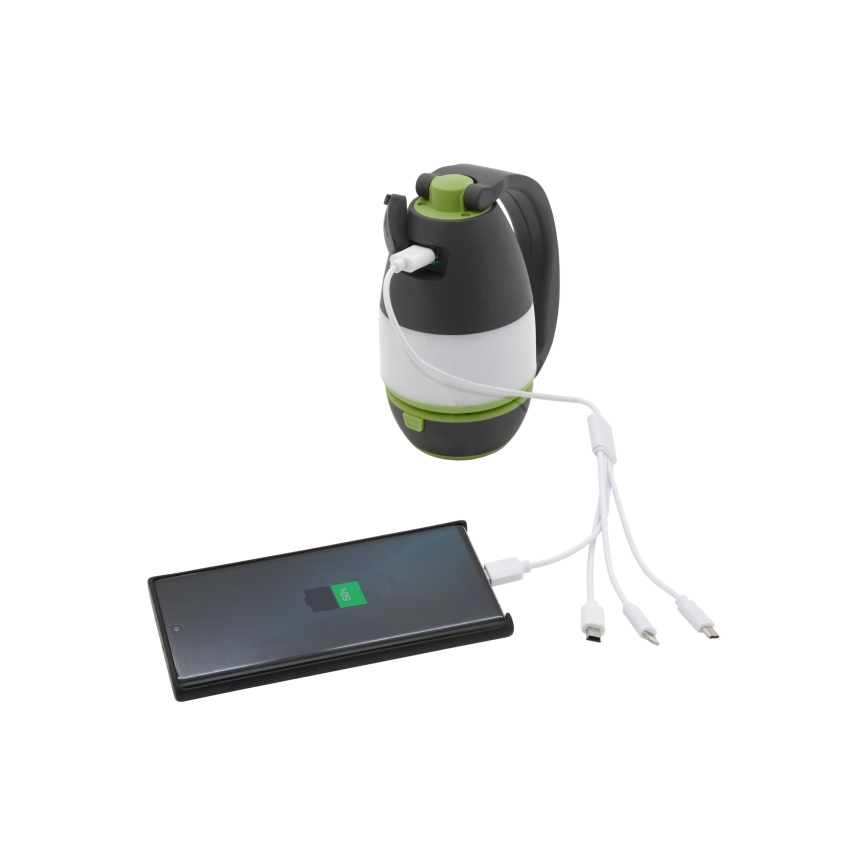 Iluminação recarregável LED com power bank LED/3W/1500mAh
