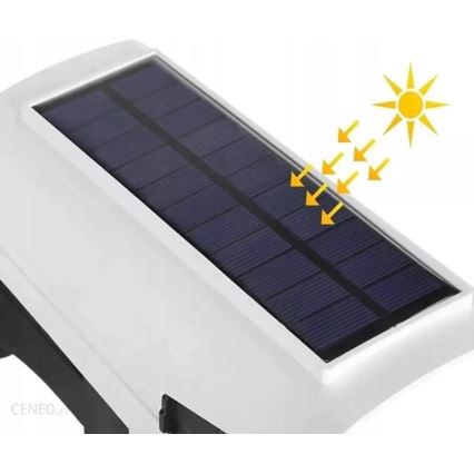 LED Solar maketa bezpečnostní kamery com sensor KAMERA LED/1W/3,7V IP44 + controlo remoto
