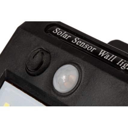 Iluminação solar de parede LED com sensor LED/0,55W/3,7V 1200 mAh IP65
