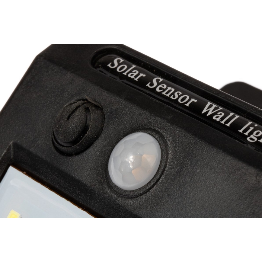 Iluminação solar de parede LED com sensor LED/0,55W/3,7V 1200 mAh IP65