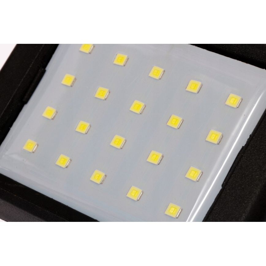 Iluminação solar de parede LED com sensor LED/0,55W/3,7V 1200 mAh IP65