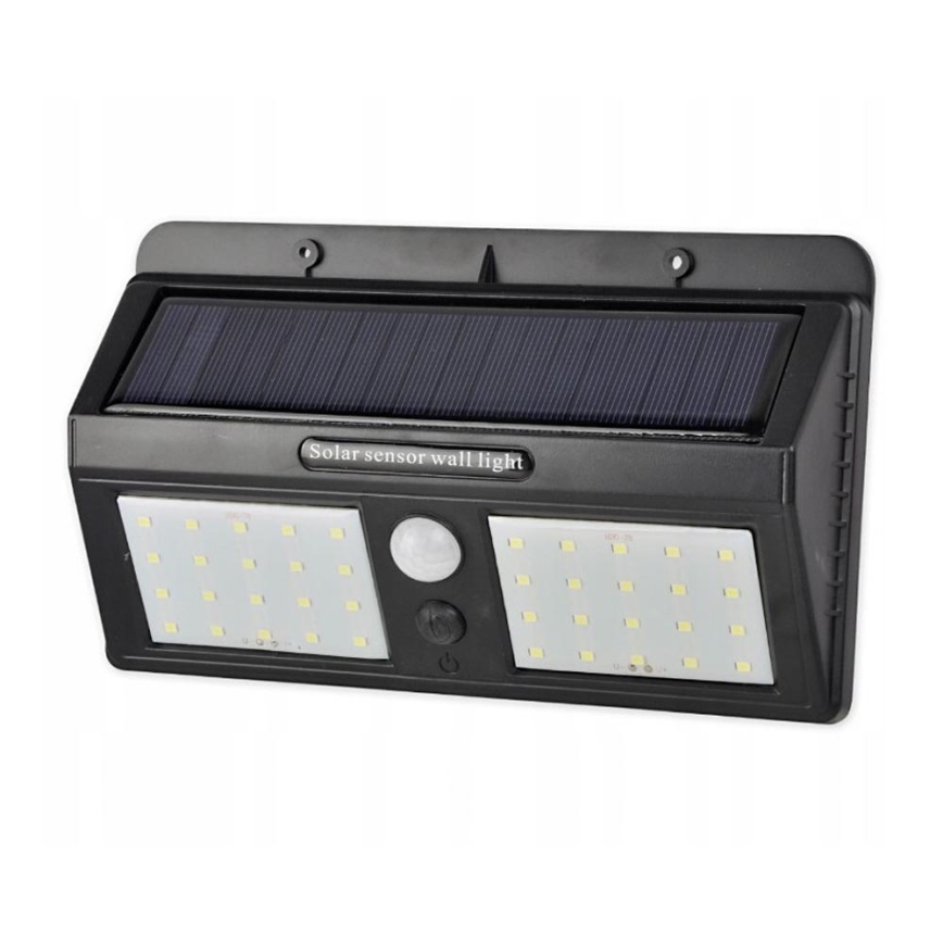 Iluminação solar de parede LED com sensor LED/1,2W/3,7V 2400 mAh IP54
