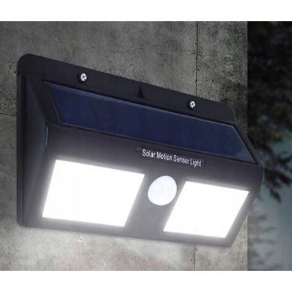 Iluminação solar de parede LED com sensor LED/1,2W/3,7V IP54