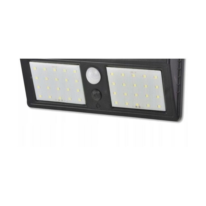 Iluminação solar de parede LED com sensor LED/1,2W/3,7V IP54