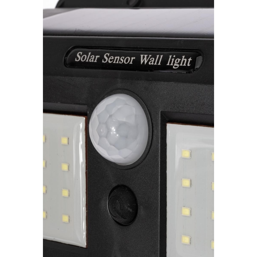 Iluminação solar de parede LED com sensor LED/1,2W/3,7V IP54