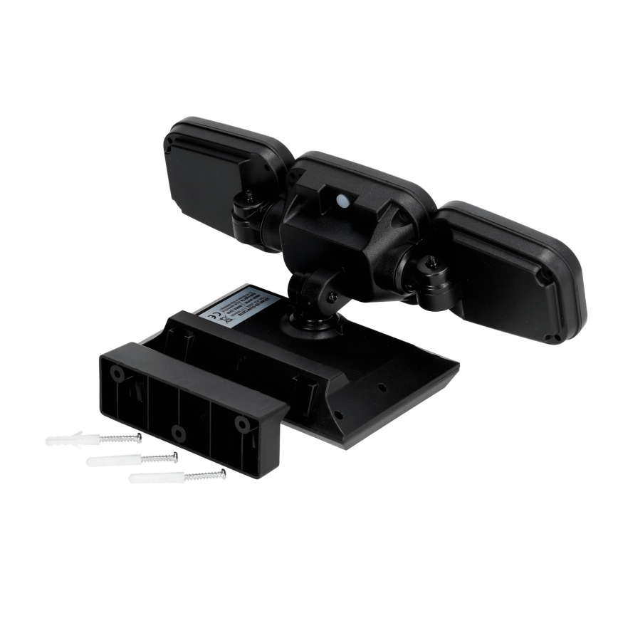 Iluminação solar de parede LED com sensor LED/1,5W/3,7V 6000K IP44