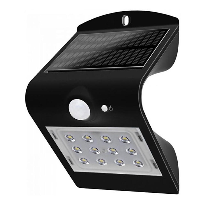 Iluminação solar de parede LED com sensor LED/1.5W/3,7V IP65 1200 mAh