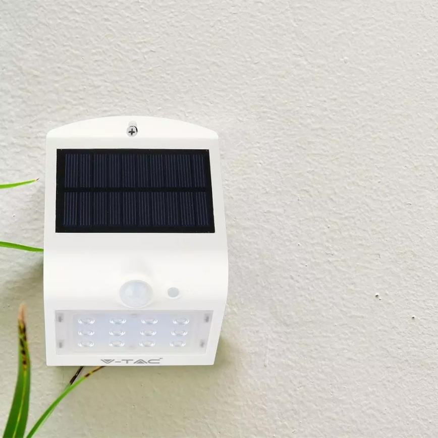 Iluminação solar de parede LED com sensor LED/1.5W/3,7V IP65 1200 mAh