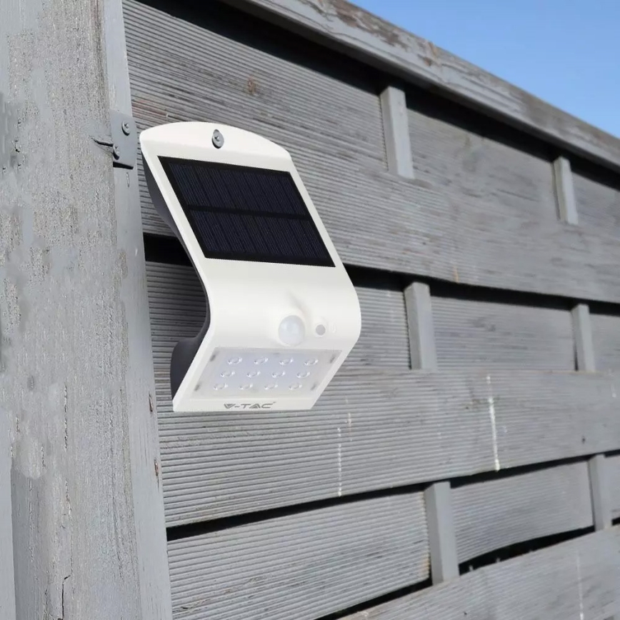 Iluminação solar de parede LED com sensor LED/1.5W/3,7V IP65 1200 mAh