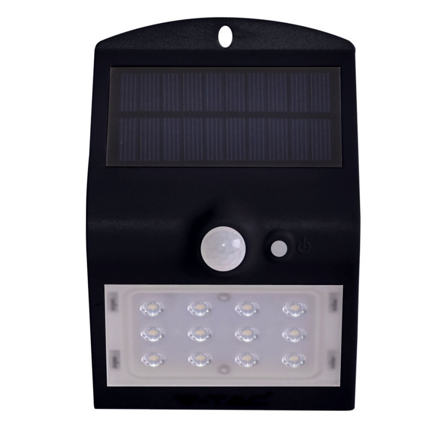 Iluminação solar de parede LED com sensor LED/1.5W/3,7V IP65 1200 mAh