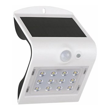 Iluminação solar de parede LED com sensor LED/1,5W IP65