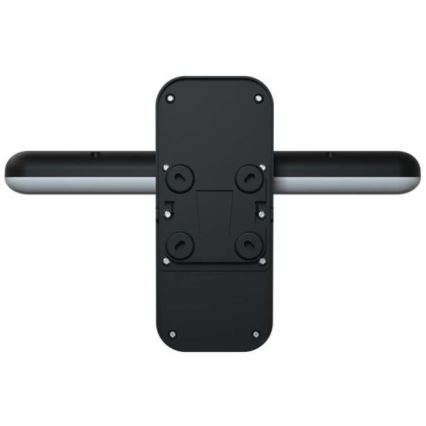 Iluminação solar de parede LED com sensor LED/15W/3,2V 4000K/6000K IP65 preto