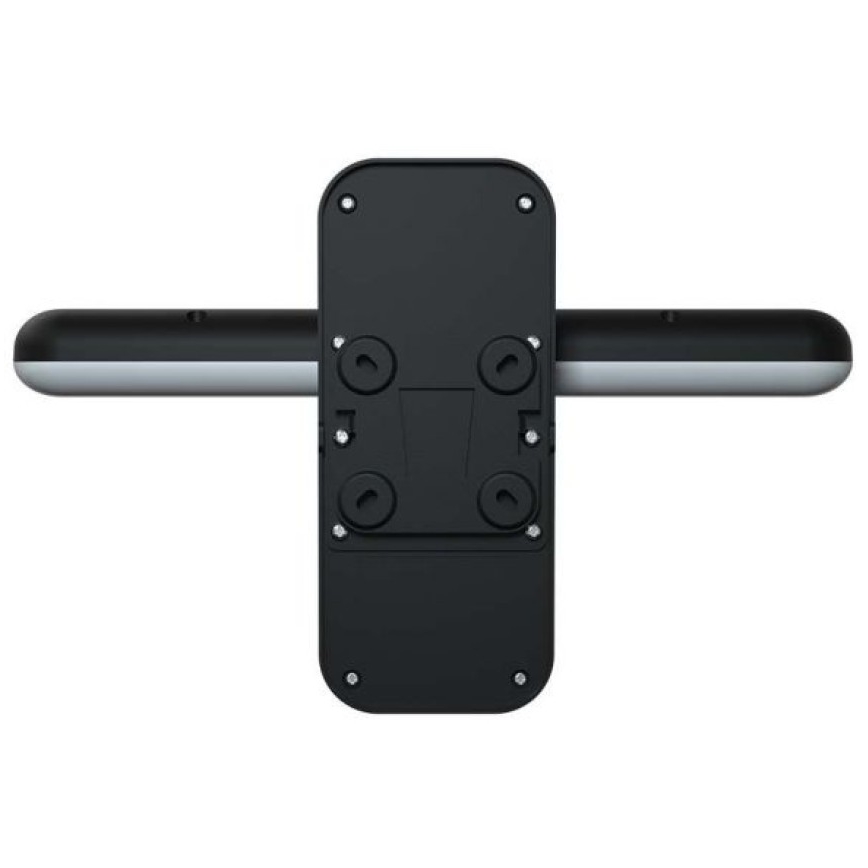 Iluminação solar de parede LED com sensor LED/15W/3,2V 4000K/6000K IP65 preto